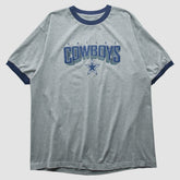 Dallas Cowboys Reebok 2000s T-shirt - Heather Gray Vintage online