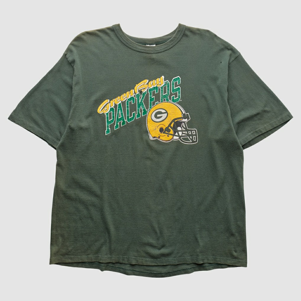 Green Bay Packers Champion 90s T-shirt - Green Vintage for sale