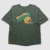 Green Bay Packers Champion 90s T-shirt - Green Vintage for sale