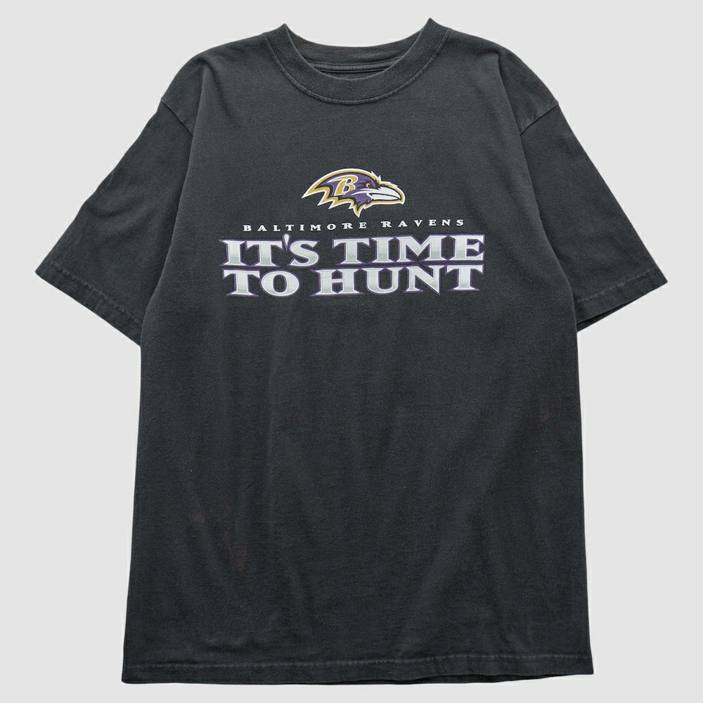 Baltimore Ravens Reebok 2000s T-shirt - Black Vintage on sale