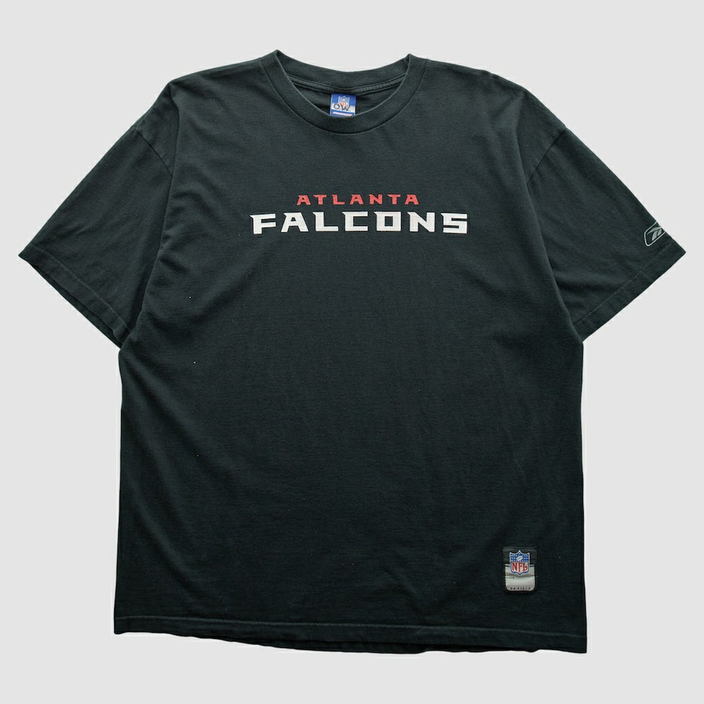 Atlanta Falcons Reebok 2000s T-shirt - Black Vintage sale
