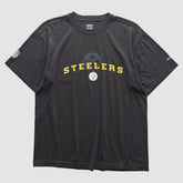 Pittsburgh Steelers Reebok 2000s T-shirt - Black Vintage cheap