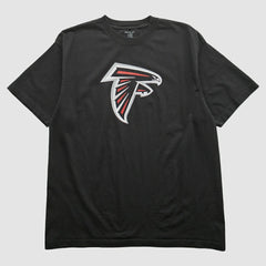 Atlanta Falcons Reebok 2000s T-shirt - Black Vintage for sale