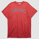 Boston Red Sox Majestic 2000s T-shirt - Red Vintage