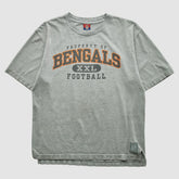 Cincinnati Bengals Reebok 2000s T-shirt - Heather Gray Vintage for sale