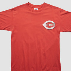 Cincinnati Reds Majestic 2000s T-shirt - Red Vintage