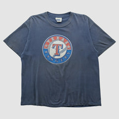 Texas Rangers CSA 2000s T-shirt - Navy Vintage