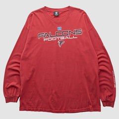 Atlanta Falcons Team Edition Apparel 2010s Long Sleeve T-shirt - Red Vintage cheap