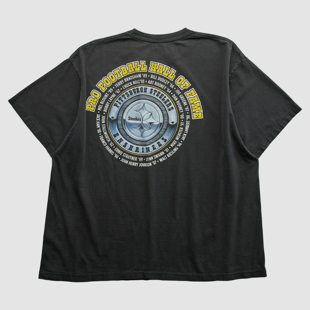 Pittsburgh Steelers Reebok 2000s T-shirt - Black Vintage on sale