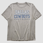 Dallas Cowboys Dallas Cowboys Authentic 2000s T-shirt - Heather Gray Vintage on sale