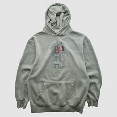 Boston Red Sox 2013 Hooded Pullover Sweatshirt - Heather Gray Vintage
