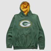 Green Bay Packers NFL 2000s Hooded Pullover Sweatshirt - Green Vintage discount