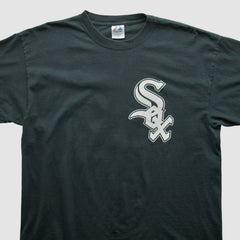 Chicago White Sox Majestic 2000s T-shirt - Black Vintage
