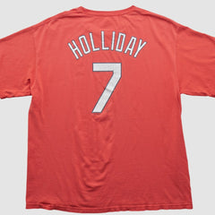 St. Louis Cardinals Majestic 2010s T-shirt - Red Vintage