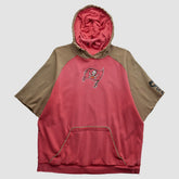 Tampa Bay Buccaneers Reebok 2000s Hooded Pullover Sweatshirt - Red Vintage sale