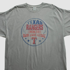 Texas Rangers MLB 2000s T-shirt - Gray Vintage