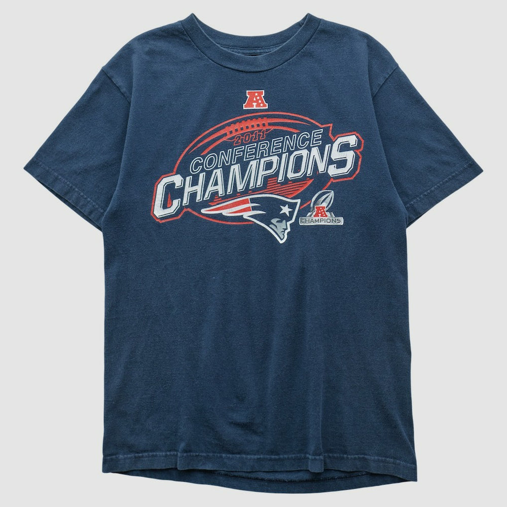 New England Patriots Team Edition Apparel 2011 T-shirt - Navy Vintage for sale