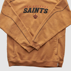 New Orleans Saints 2000s Hooded Pullover Sweatshirt - Tan Vintage discount