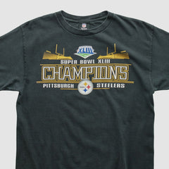Pittsburgh Steelers NFL 2009 T-shirt - Black Vintage cheap