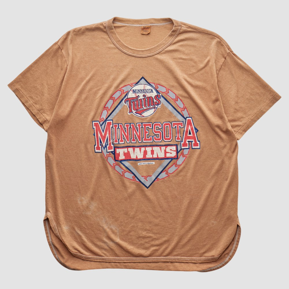 Minnesota Twins Champion 90s T-shirt - Tan Vintage