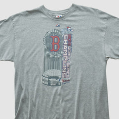 Boston Red Sox Majestic 2012 T-shirt - Heather Gray Vintage