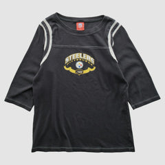 Pittsburgh Steelers NFL 2000s T-shirt - Black Vintage discount