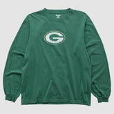 Green Bay Packers Reebok 2000s Long Sleeve T-shirt - Green Vintage cheap