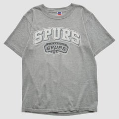 San Antonio Spurs Majestic 2000s T-shirt - Heather Gray Vintage | Vintage discount