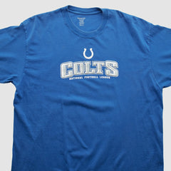 Indianapolis Colts Reebok 2000s T-shirt - Blue Vintage for sale