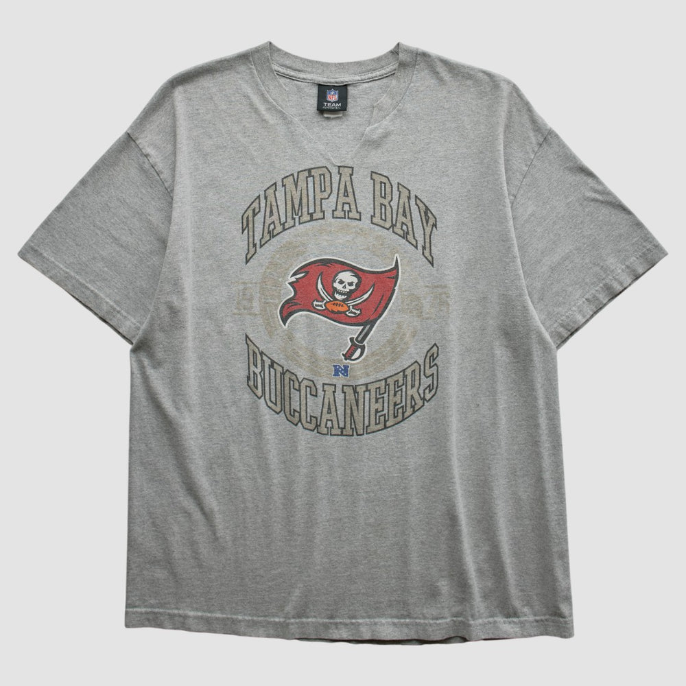 Tampa Bay Buccaneers Team Edition Apparel 2010s T-shirt - Heather Gray Vintage sale
