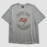 Tampa Bay Buccaneers Team Edition Apparel 2010s T-shirt - Heather Gray Vintage sale