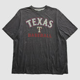 Texas Rangers MLB 2000s T-shirt - Dark Heather Gray Vintage