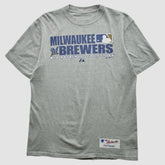 Milwaukee Brewers 2008 T-shirt - Heather Gray Vintage