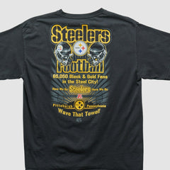 Pittsburgh Steelers Team Edition Apparel 2010s T-shirt - Black Vintage on sale