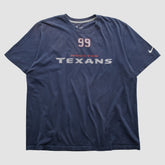 Houston Texans NFL 2010s T-shirt - Navy Vintage outlet