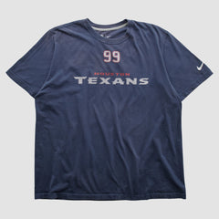 Houston Texans NFL 2010s T-shirt - Navy Vintage outlet