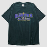 Baltimore Ravens Delta 2000s T-shirt - Green Vintage on sale