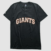 San Francisco Giants Majestic 2000s T-shirt - Black Vintage