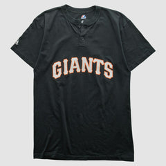San Francisco Giants Majestic 2000s T-shirt - Black Vintage