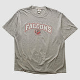 Atlanta Falcons NFL 2000s T-shirt - Heather Gray Vintage on sale