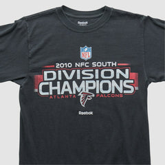 Atlanta Falcons Reebok 2010 Long Sleeve T-shirt - Black Vintage for sale