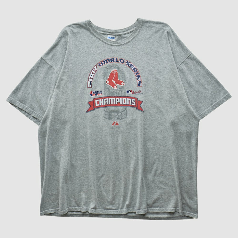 Boston Red Sox Gildan 2007 T-shirt - Heather Gray Vintage
