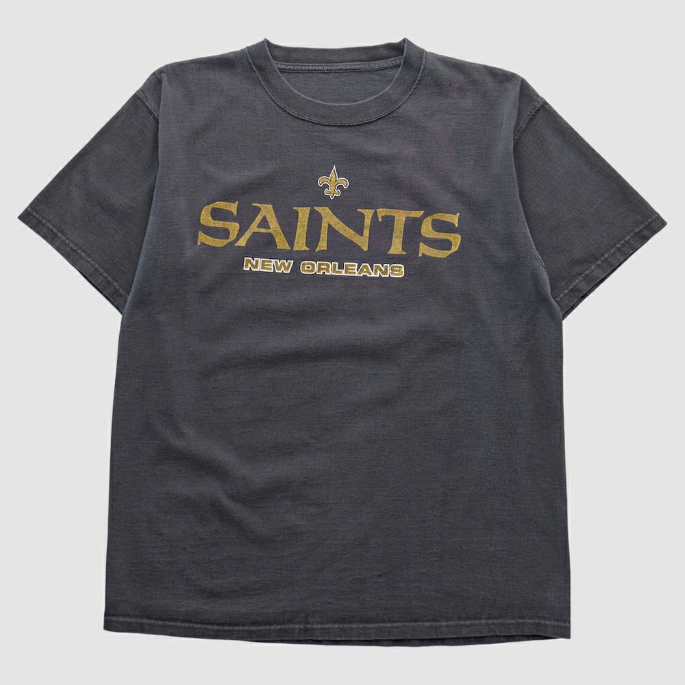 New Orleans Saints 2000s T-shirt - Charcoal Vintage on sale