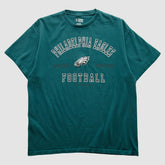 Philadelphia Eagles NFL 2000s T-shirt - Teal Vintage on sale