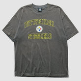 Pittsburgh Steelers NFL 2010s T-shirt - Dark Heather Gray Vintage discount
