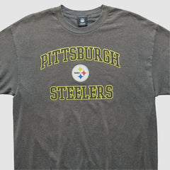 Pittsburgh Steelers NFL 2010s T-shirt - Dark Heather Gray Vintage discount