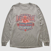 Boston Red Sox 2013 Long Sleeve T-shirt - Heather Gray Vintage