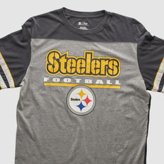 Pittsburgh Steelers NFL 2010s Long Sleeve T-shirt - Heather Gray Vintage sale