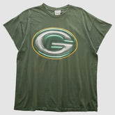 Green Bay Packers Reebok 2000s T-shirt - Green Vintage discount