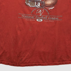 Tampa Bay Buccaneers NFL 2000s T-shirt - Red Vintage on sale